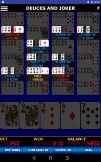 Jumbo Video Poker Free Screen Shot 6