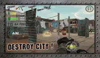 Craft and Destroy City Smash Shooter Screen Shot 1