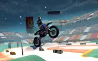 मोटरसाइकिल स्टंट snowblower 3D Screen Shot 4