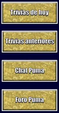 Pumas Trivia Screen Shot 2