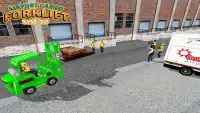 Airport Cargo Forklift Sim 3D Screen Shot 13