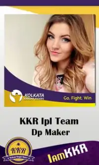 Support KKR IPL Dp Maker Screen Shot 3