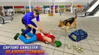 Police Dog Airport Crime Chase Screen Shot 2