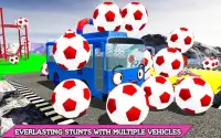 super Helden Rennwagen: kostenlos Stunt Spiel Screen Shot 0