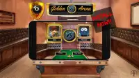 Golden Billiard Arena - 3d snooker e 8 bola Screen Shot 7