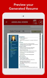 CV maker resume app Screen Shot 10