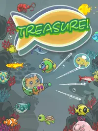 Игры о рыбалке-Fishing Games-Fisher Cat Saga! Screen Shot 7