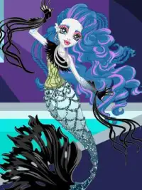 Ghouls Monsters Fashion Dress Up Game Screen Shot 1