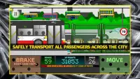City Bus Driving Simulator 2D - coach driver sim Screen Shot 0