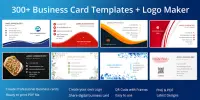 صانع بطاقة الأعمال الحرة زيارة بطاقة 2021 التطبيق Screen Shot 0