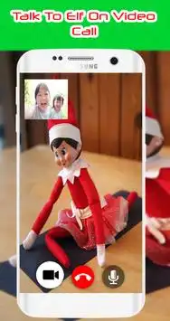 Elf On The Shelf Video Call Screen Shot 2