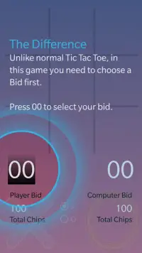 Bidding Tic Tac Toe Screen Shot 1