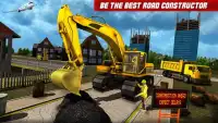 Real Road Builder Sim 2018: Construction Games Screen Shot 6