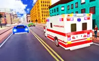Idle Highway Ambulance Ultra Tycoon : 3D Sim 2019 Screen Shot 4