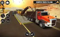 निर्माण सिम्युलेटर 3 डी - खुदाई ट्रक खेलों Screen Shot 3