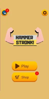 Hammer Stronk - Tap and Win Free Mobile Top-Up Screen Shot 0