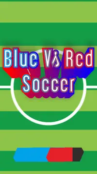 Blue Vs Red: Playing Football on Super Soccer Ball Screen Shot 0