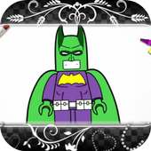 How To Draw Lego Batman