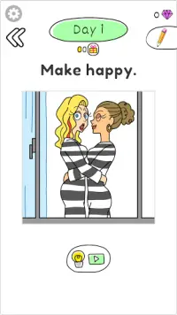 Draw Happy Prisoner Screen Shot 0