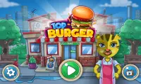 Tiger Chef Burger - restaurante enseñando cocina Screen Shot 0