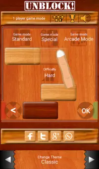 Unblock Red Wood - slide puzzle Screen Shot 1