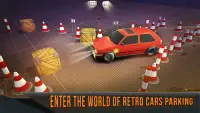 Retro Car Driving Parking Mania 2020 Car Games Screen Shot 0