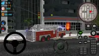 Fire Truck Simulator: City Screen Shot 1