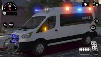 Police Van Crime Chase - Police Bus Games 2021 Screen Shot 2