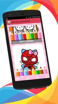 Coloring pages for Kitty Screen Shot 5