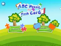 ABC Jigsaw Puzzle & flashcard : Kids Game Screen Shot 2