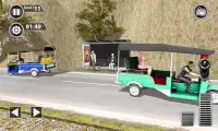 Tuk Tuk Auto Rickshaw Simulator - Hill Climb 3D Screen Shot 0