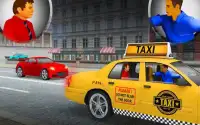 City Taxi Driver Cab Sim 2018 Pick & Drop Game Screen Shot 4