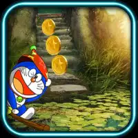 Subway Doraemon Jungle Race Screen Shot 0