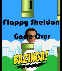Flappy Sheldon Screen Shot 2