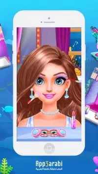 Princess Salon: Mermaid Dress up and Makeup Story Screen Shot 3