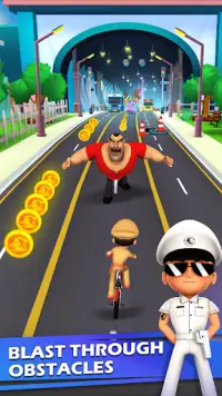 Little Singham Cycle Race Screen Shot 2