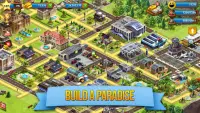 Tropic Paradise Sim: Town Buil Screen Shot 1