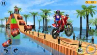 Real Bike Stunt 3D Bike Racing Game - Stunt Game Screen Shot 2