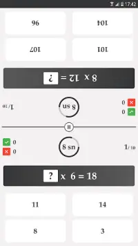 Multiplication Table Game Screen Shot 4