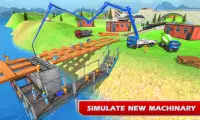 Zug Brücke Konstruktion: Eisenbahn Gebäude Sim Screen Shot 0