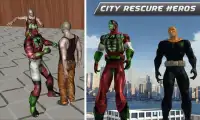 Incredible Superhero City Rescue Crime Battle Screen Shot 4