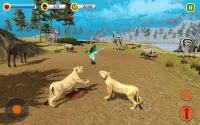 사자 시뮬레이터-동물 가족 시뮬레이터 게임 Screen Shot 3