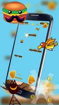 Happy Burger Jump Screen Shot 1