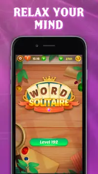 Word Card Solitaire Screen Shot 4