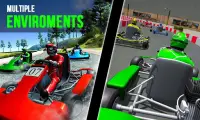 أقصى الكارتينج 3D: حقيقة عربات سباق بطل Screen Shot 4