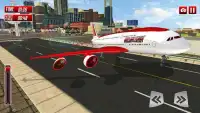 Turist Taşıyıcı Uçak Uçuş Simülatör 2018 3D Screen Shot 4