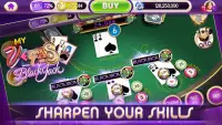 myVEGAS Blackjack 21 - カジノ Screen Shot 0