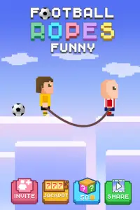 Football Ropes 2017 - Physics Game For Free Screen Shot 1