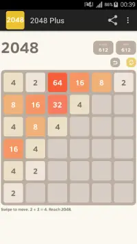 2048 Screen Shot 2