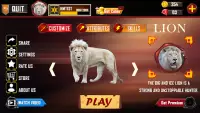 शेर सिम्युलेटर पशु खेलों, 3 डी Screen Shot 2